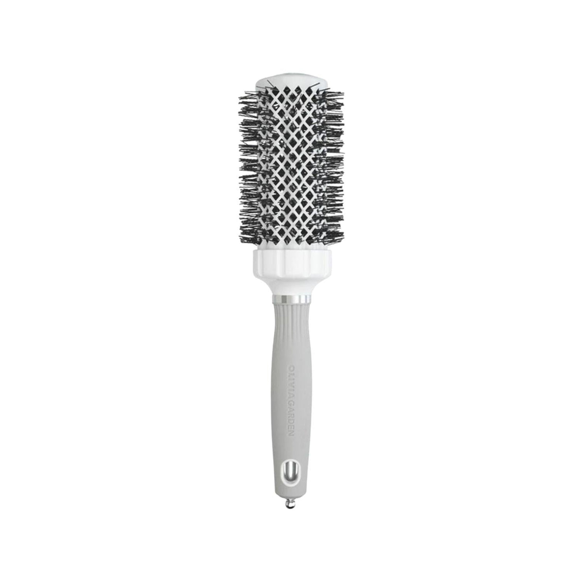 Olivia Garden Expert Blowout Grip Wavy Bristles Hair Brush - 45mm - Detangle & Style with Professional Blowout Quality by Beauty Care Bag