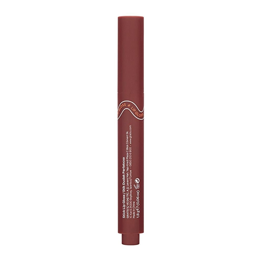Beaulis Fun Gloss Tick Stick Lip Gloss 513 Berry Shine by Beauty Care Bag