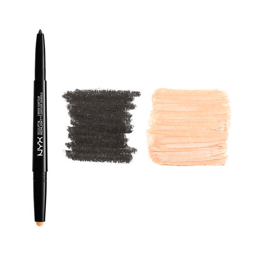 NYX Sculpt & Highlight Brow Contour - 08 Black / Golden Peach by Avera Group