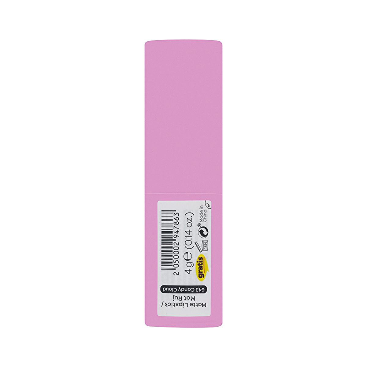 Beaulis Lip Lock Matte Lipstick 643 Candy Cloud - Long Lasting Matte Lipstick for Vibrant Lips by Beauty Care Bag