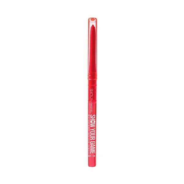 Show By Pastel Waterproof Gel Eyeliner Pencil: Long Lasting, Smudge-Proof Kajal for Waterline - 409 by Beauty Care Bag