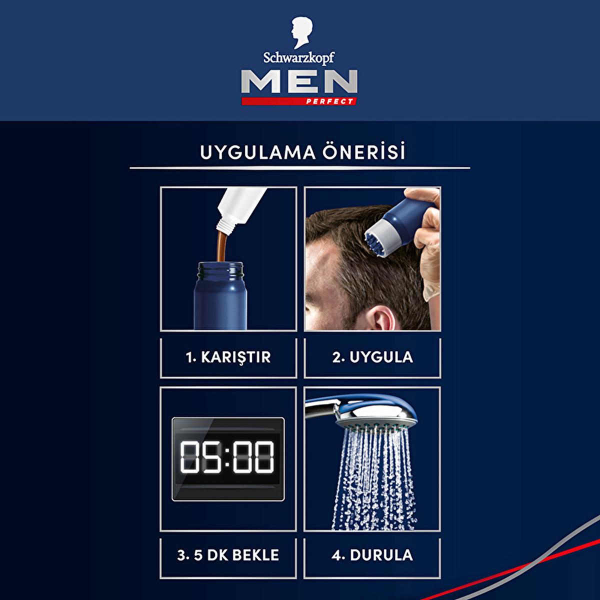 Men Perfect hair dye – view 3