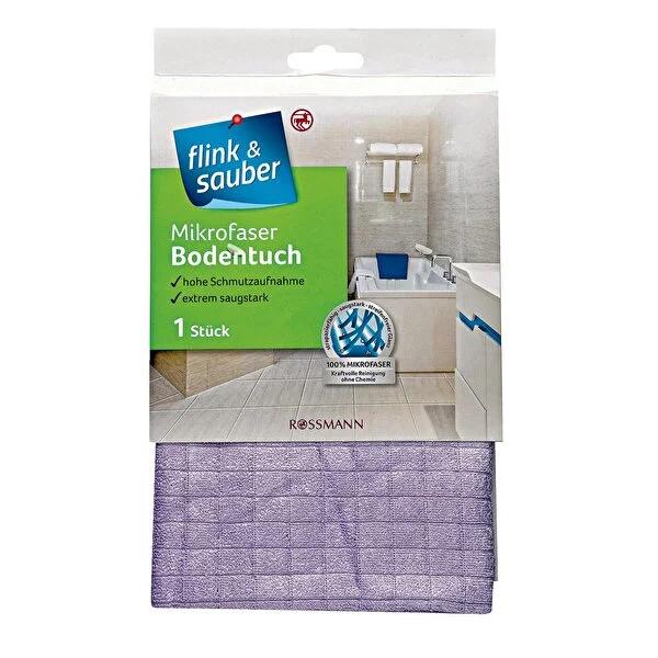 Flink & Sauber Microfiber Floor Cleaning Cloth: Highly Absorbent, Reusable, Streak-Free Cleaning - Large 23.62 x 19.69 inches by Beauty Care Bag