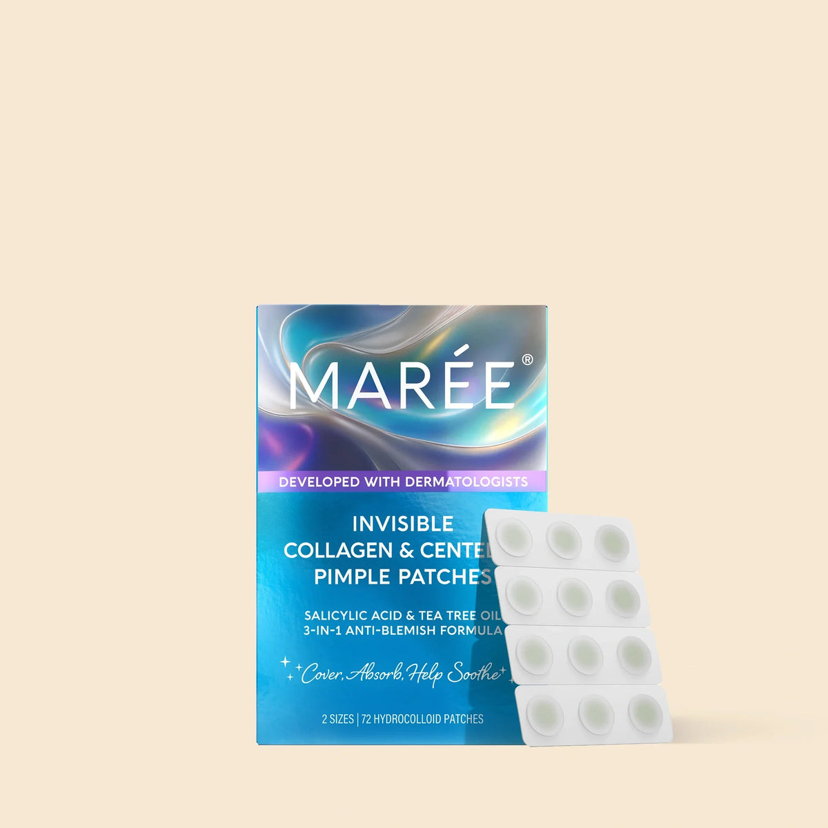 Invisible pimple and acne patches