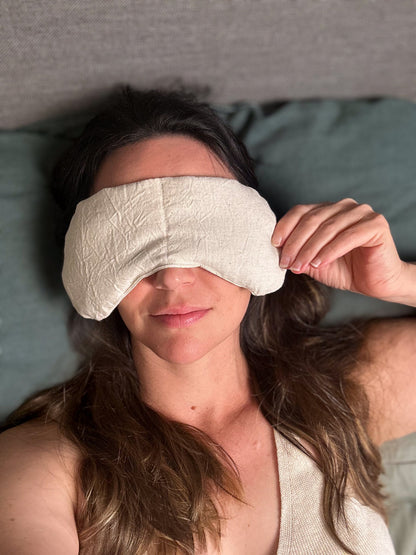 Eye Mask + Neck Wrap Bundle - Natural by Slow North