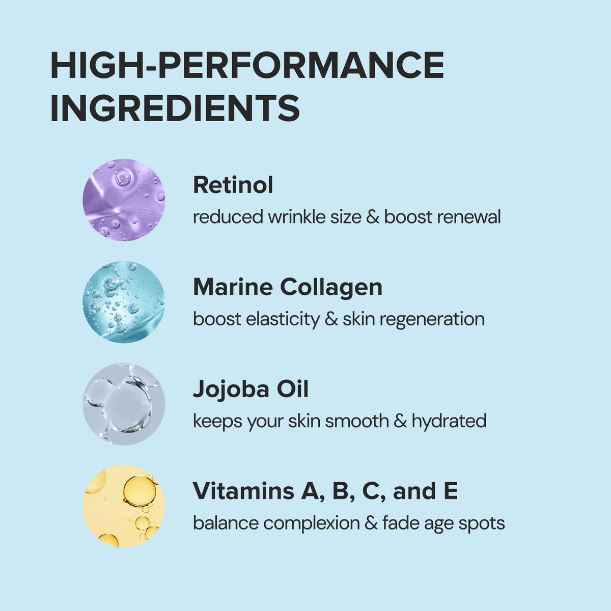 Retinol and collagen face cream – view 8