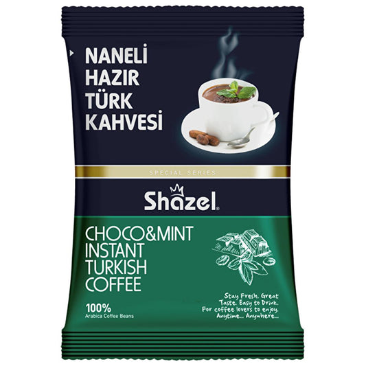 Shazel instant Turkish coffee mix with Arabica, 100g