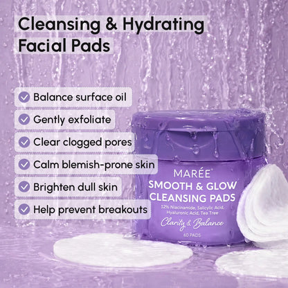 Maree 12% Niacinamide Smooth & Glow Pads, view 3