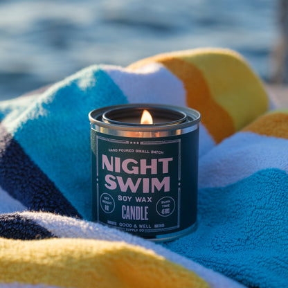 Night Swim Soy Candle by Good & Well Supply Co.