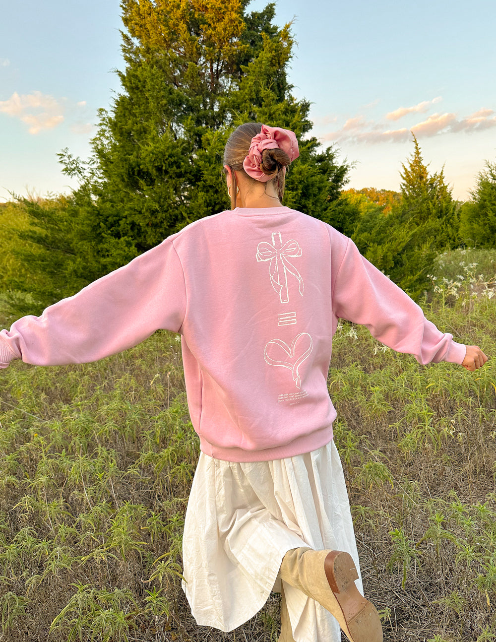 No Greater Love Unisex Crewneck by Elevated Faith