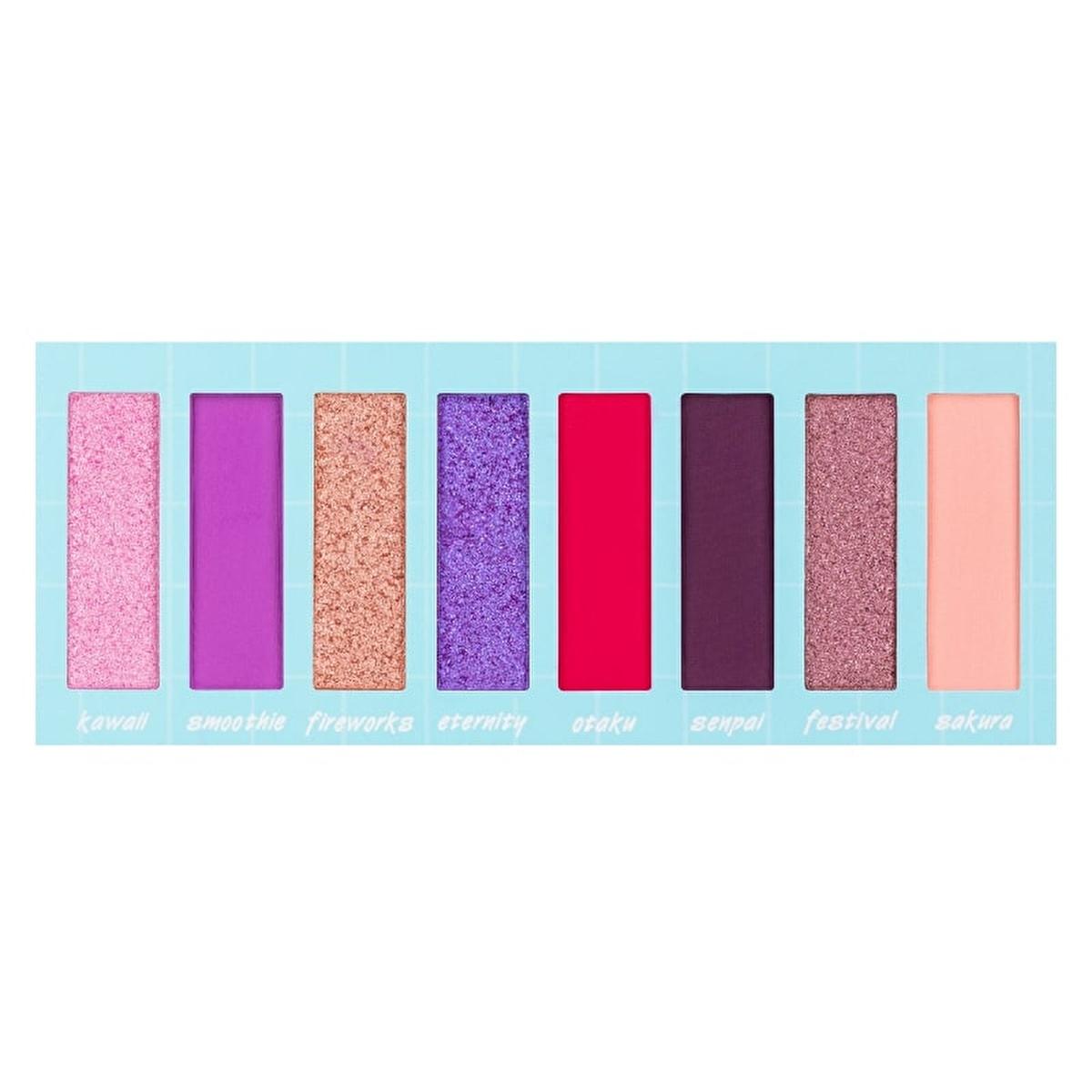 Soda Far Kawaii Eyeshadow Palette: Unleash Vibrant Manga Eyes with Highly Pigmented, Easy-to-Blend Colors by Beauty Care Bag