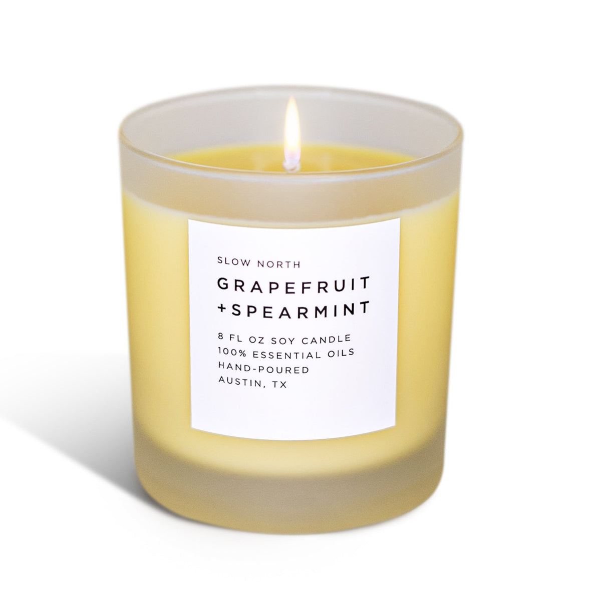 Grapefruit + Spearmint - Signature Candle by Slow North