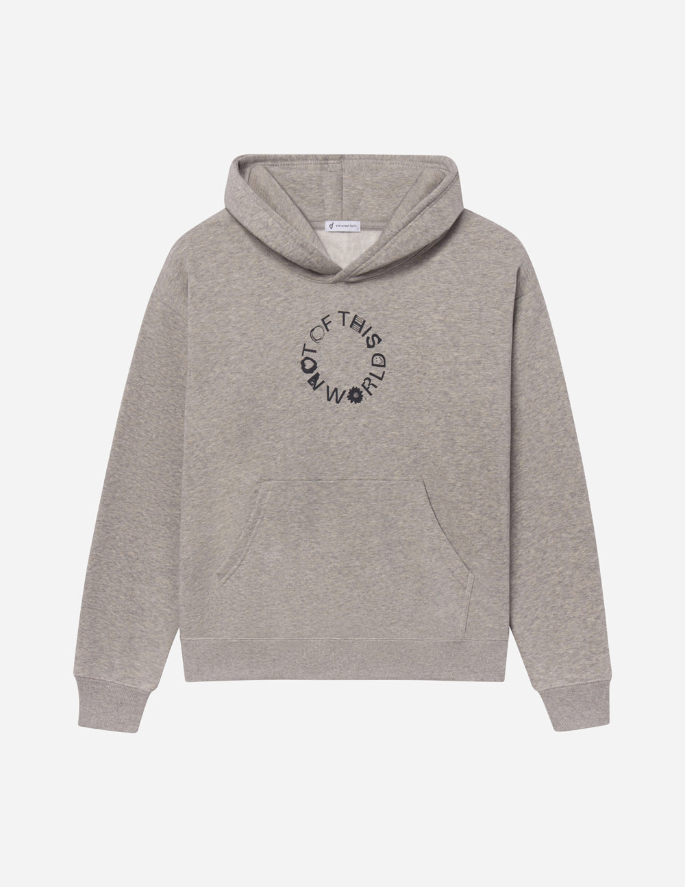 Not of This World Beige Unisex Hoodie by Elevated Faith