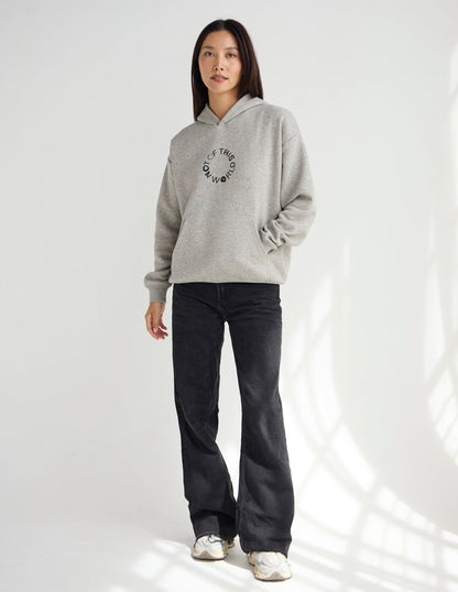Not of This World Beige Unisex Hoodie by Elevated Faith