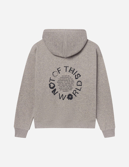 Not of This World Beige Unisex Hoodie by Elevated Faith