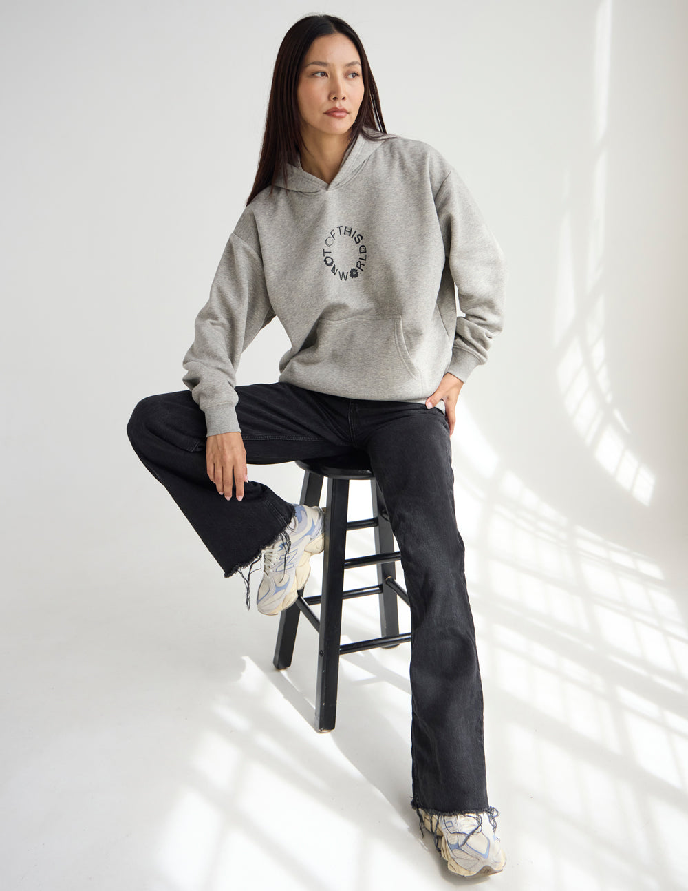 Not of This World Beige Unisex Hoodie by Elevated Faith