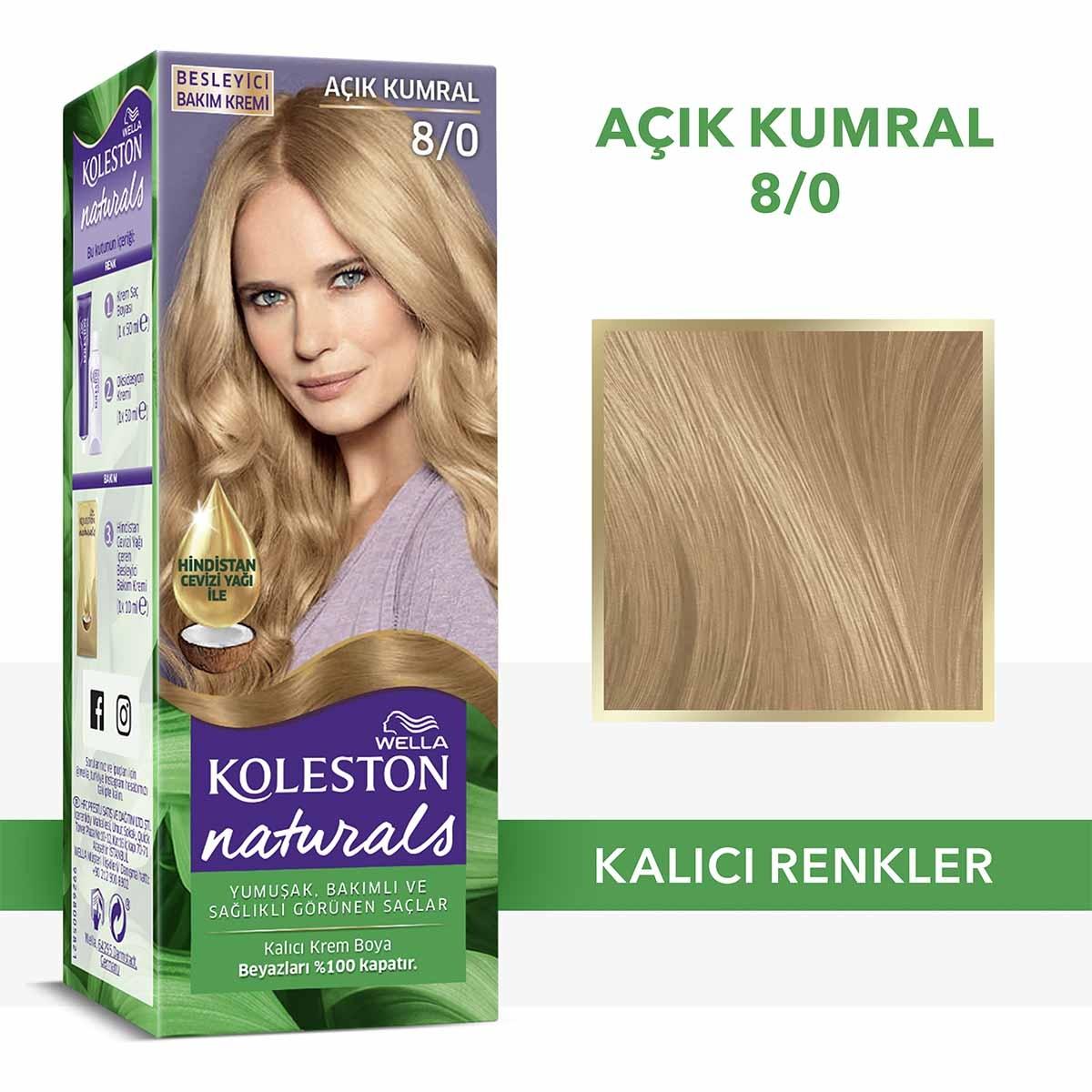 Wella Koleston Naturals Hair Dye - Long-Lasting Color with Coconut Oil by Beauty Care Bag