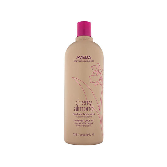 Aveda Cherry Almond Moisturizing Hand and Body Wash Gel - 1000ml, Gentle & Nourishing for Hands & Body by Beauty Care Bag