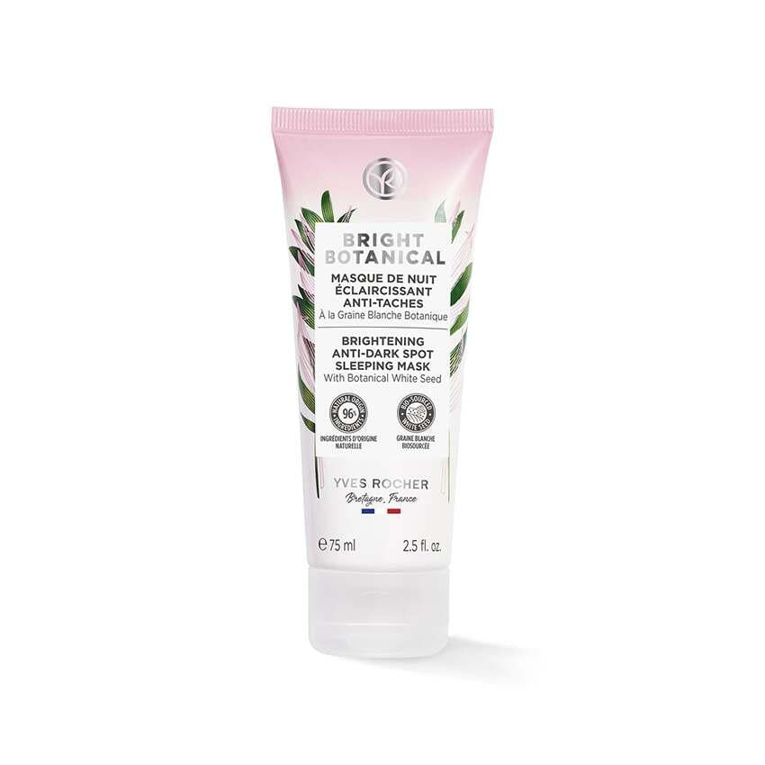 Bright Botanical Sleep Mask by Bright Botanical - Hydrating Night Mask for Brighter Skin by Beauty Care Bag