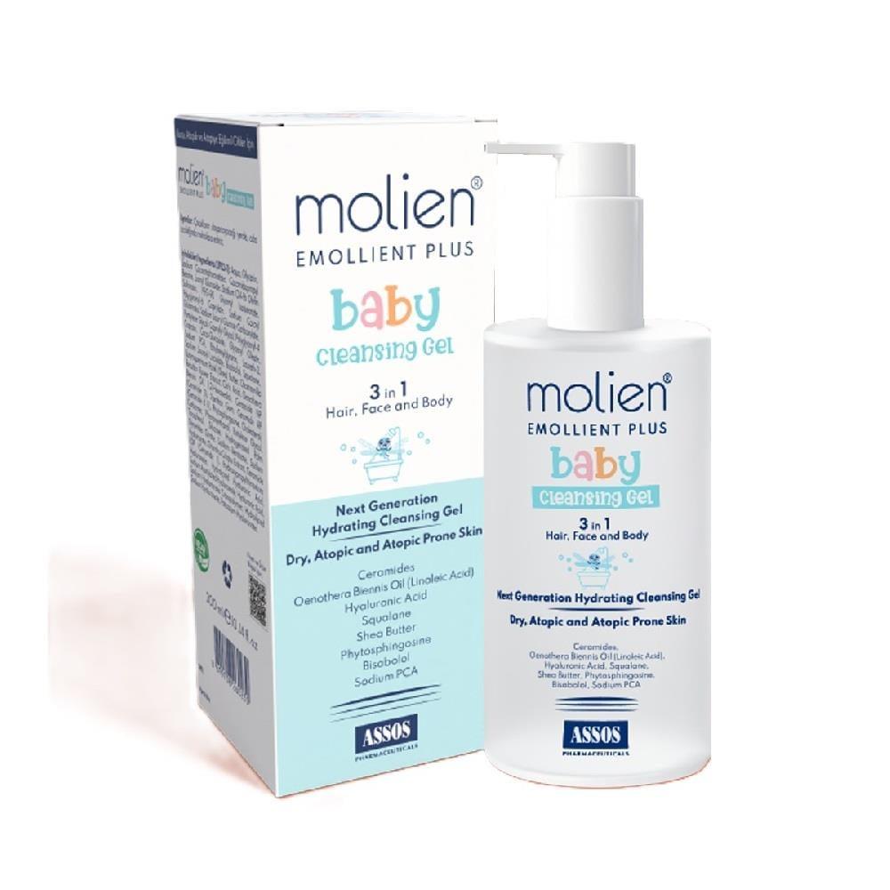 Molien Baby Cleansing Gel for Gentle Skin 300 ml by Beauty Care Bag