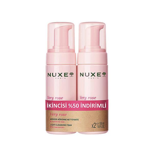 Nuxe Very Rose Cleansing Foam Duo 2x150 ml by Beauty Care Bag