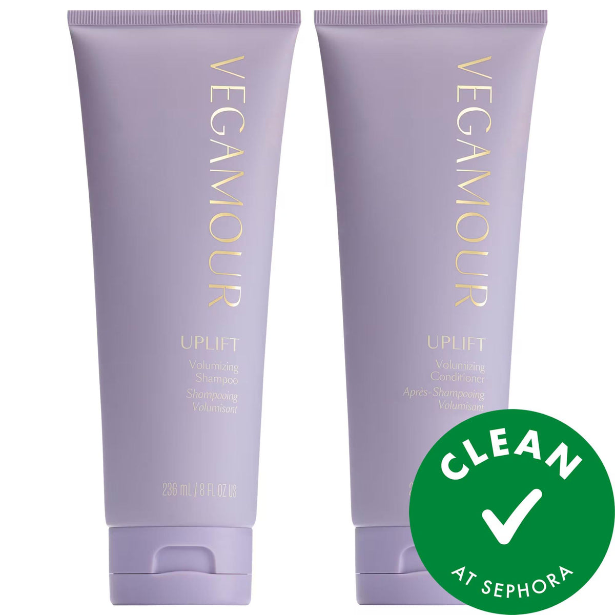 UPLIFT Volumizing Shampoo & Conditioner Set: 2X Volume for Fine, Flat, Thin Hair - Vegan, Gluten & Cruelty-Free - Natural Hair Volume Products by Beauty Care Bag