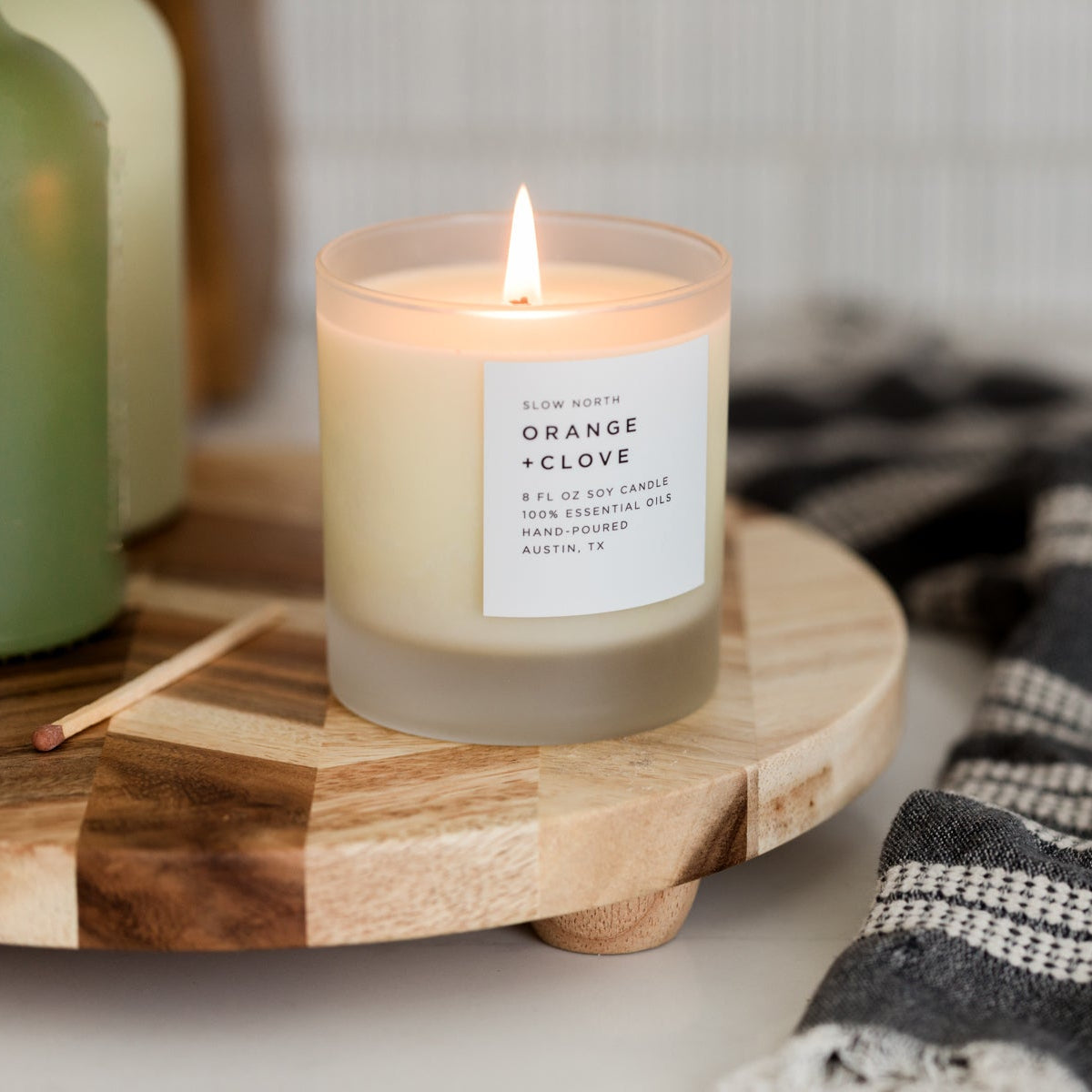 Orange + Clove - Signature Soy Candle by Slow North