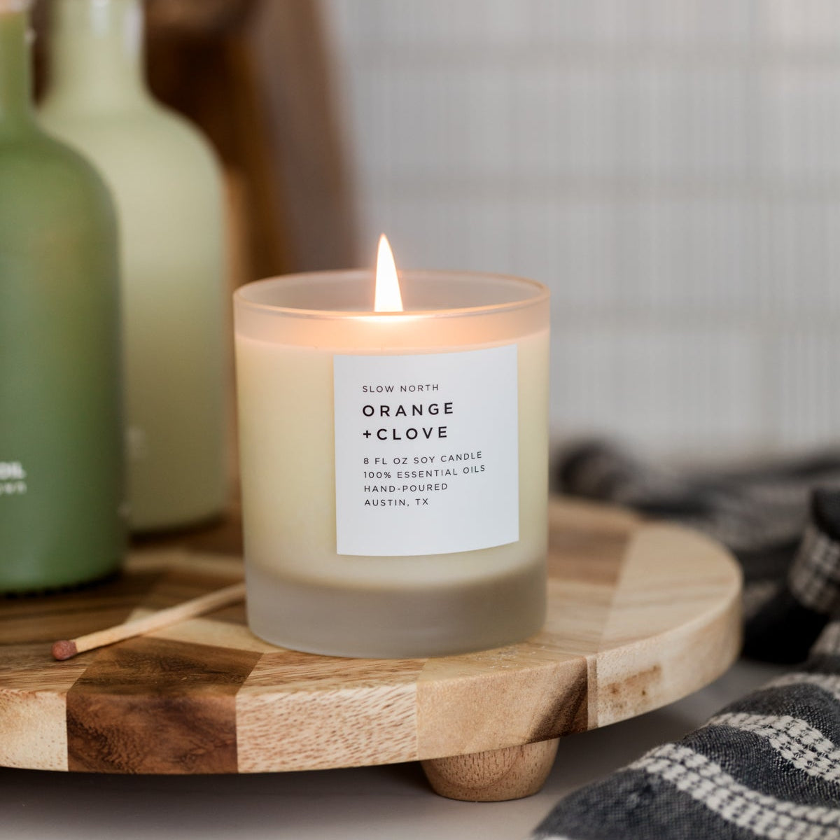 Orange + Clove - Signature Soy Candle by Slow North