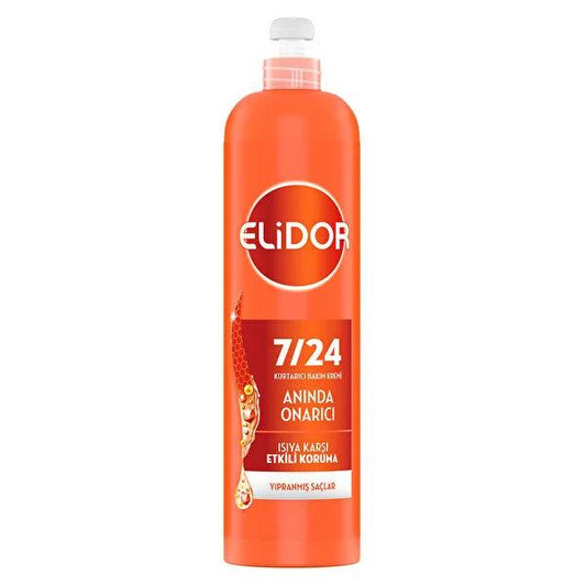 Elidor 7/24 Hair Care Cream - Nourishing & Repair Treatment for Damaged Hair, 8.12 fl oz by Beauty Care Bag