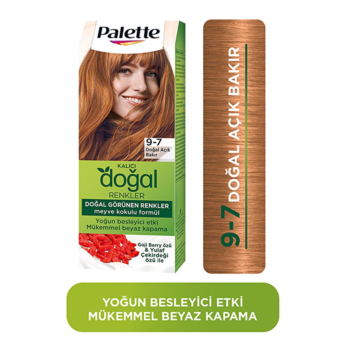 Palette hair dye 9-7 Light Copper – view 9
