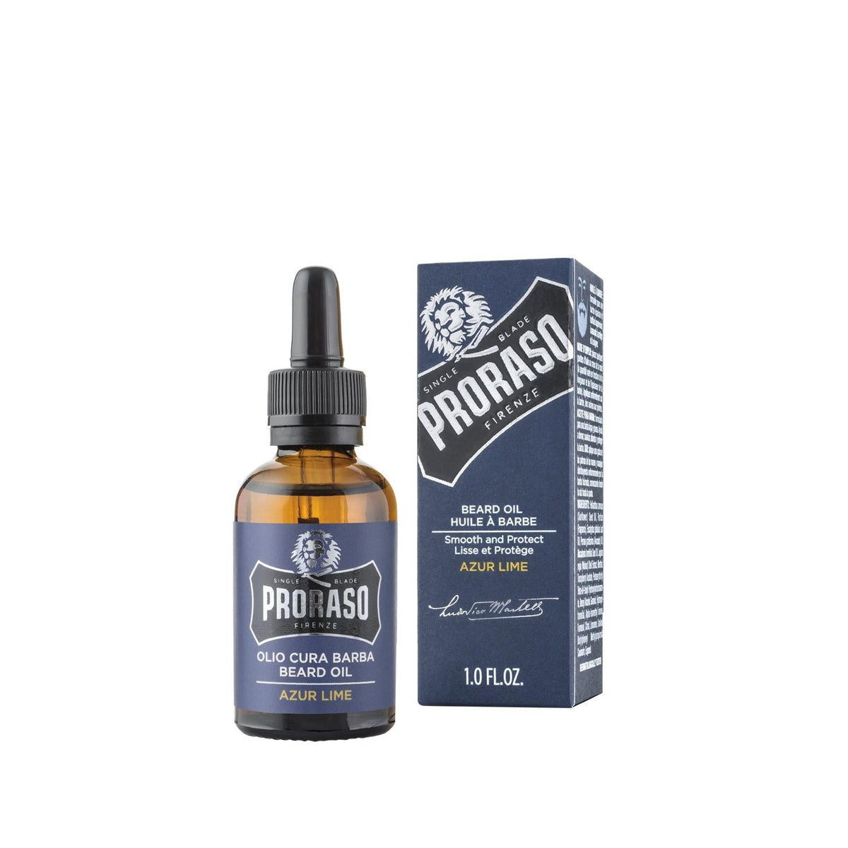 Proraso Azure Lime beard oil, 30ml