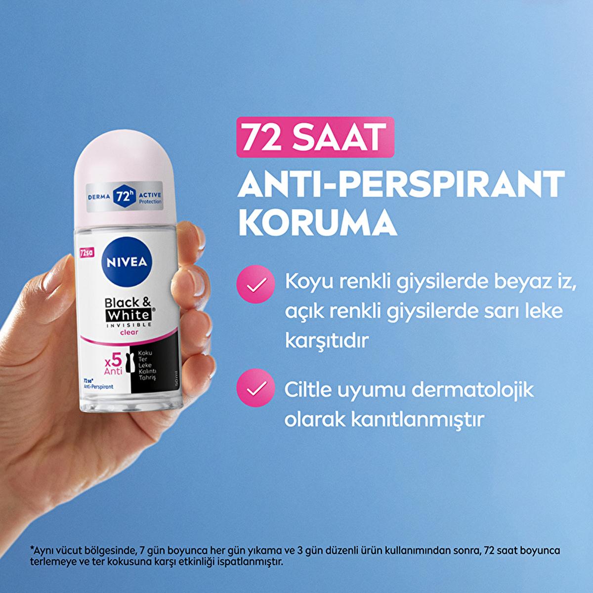 Nivea Black and White roll-on – view 2
