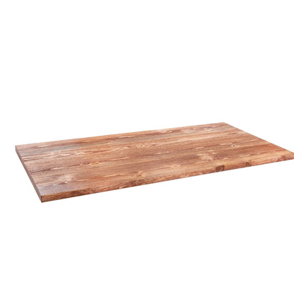 RESTORE Sunset Cedar Solid Wood Desk Tabletop by PIPE DECOR