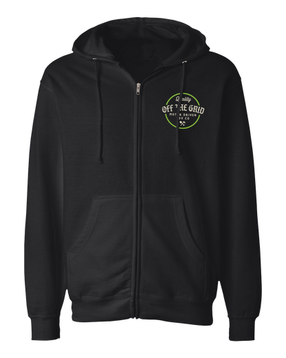 Old Fashioned Zip Hoodie by Off The Grid Surplus