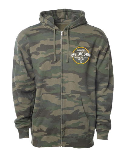 Old Fashioned Zip Hoodie by Off The Grid Surplus