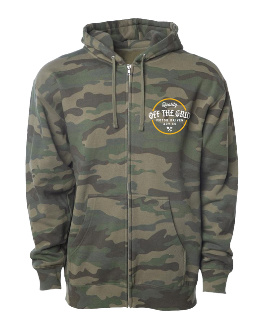 Old Fashioned Zip Hoodie by Off The Grid Surplus