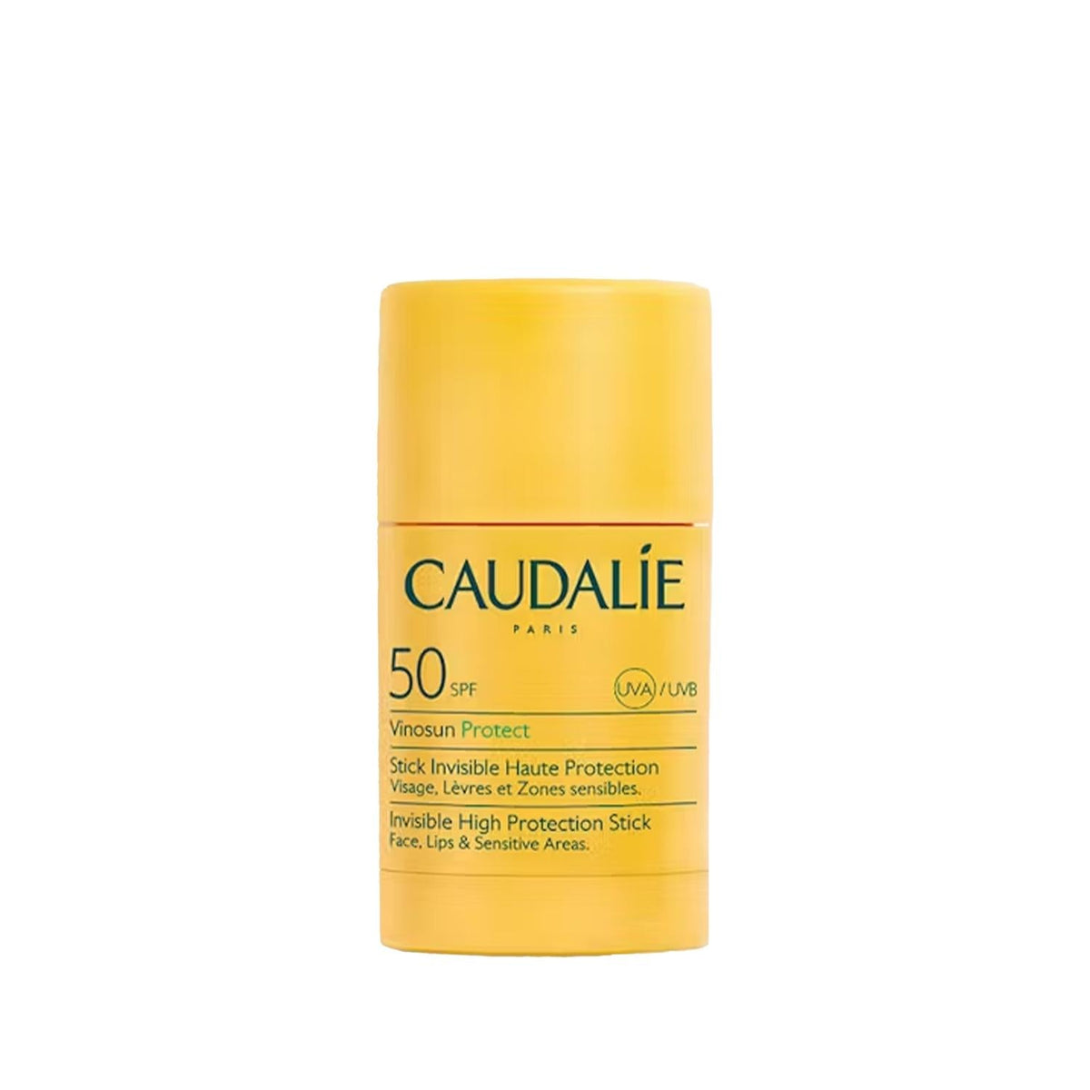 Caudalie Vinosun Protect SPF 50 Sunscreen Stick: Invisible, Vegan & Fragrance-Free High Protection for Face, Lips & Sensitive Skin by Beauty Care Bag