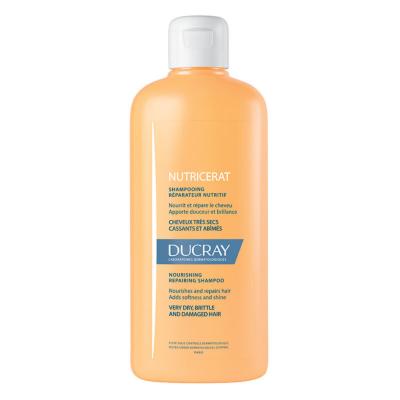 Ducray Nutricerat Moisturizing Shampoo for Dry Hair - 200ml, Nourishing & Intensive Moisturizing by Beauty Care Bag