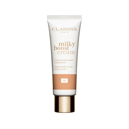 Clarins Milky Boost Cream BB 05: Lightweight, Moisturizing BB Cream for Natural, Even Skin Tone - Hydrating Tinted Moisturizer by Beauty Care Bag