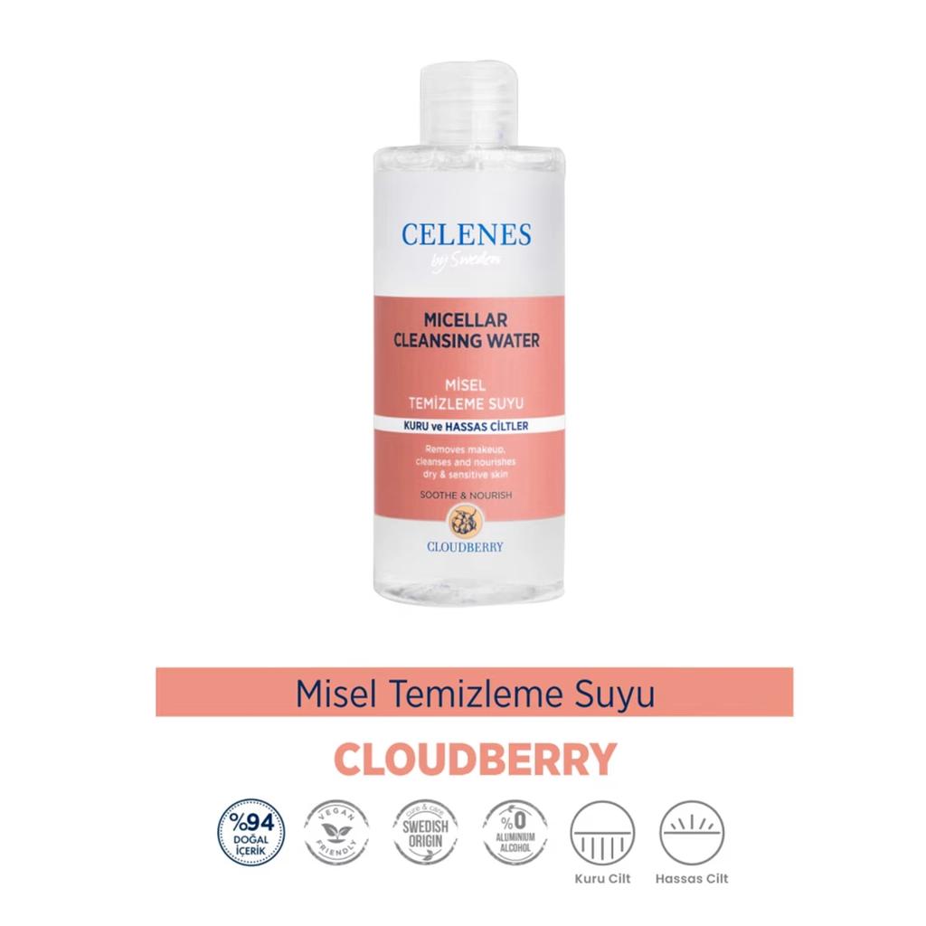 Celenes Cloudberry Micellar Cleansing Water 400 ml by Beauty Care Bag