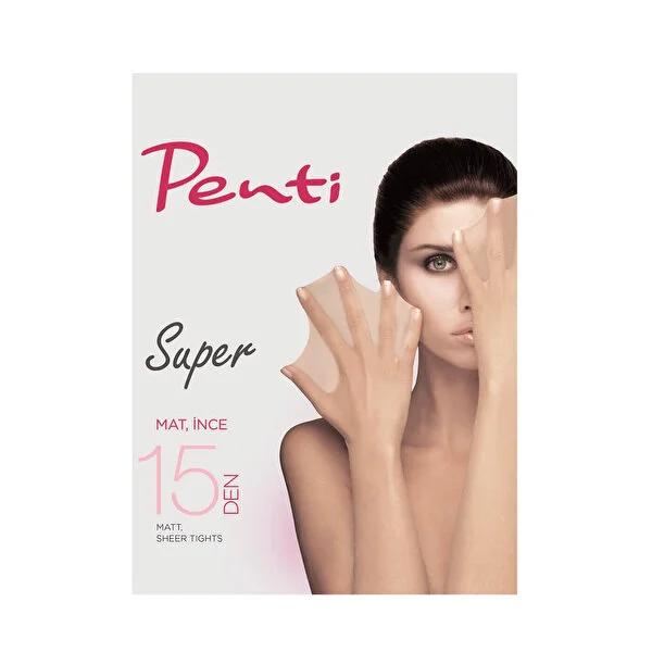 Penti 15 Denier Matte Finish Tights - Durable Polyamide Hosiery for Everyday Wear by Beauty Care Bag