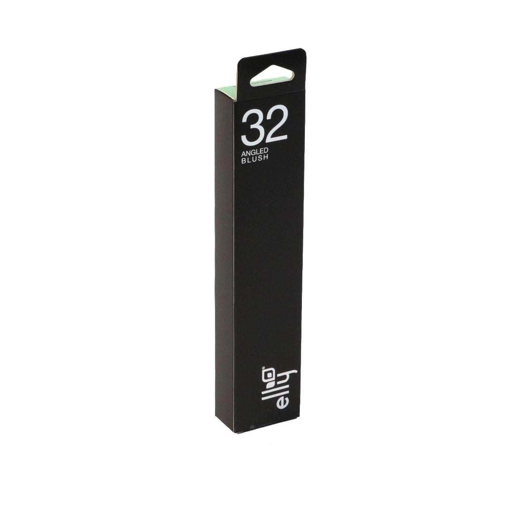 Elly Angled Blush Brush No: 32 for Precise Definition by Beauty Care Bag