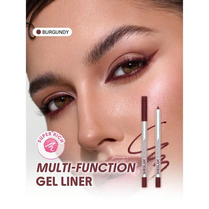 Sheglam Foam Tip Kohl Eyeliner Burgundy 1g by Beauty Care Bag