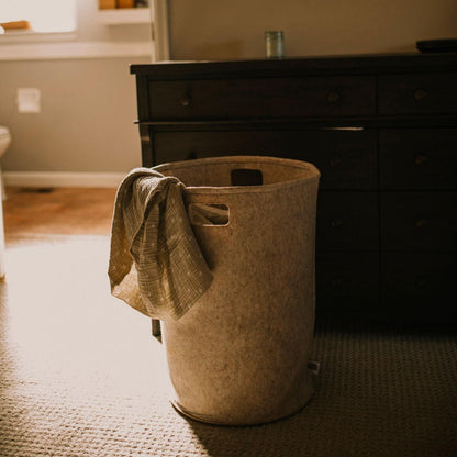 Felt Laundry Hamper by Parker Baby Co.