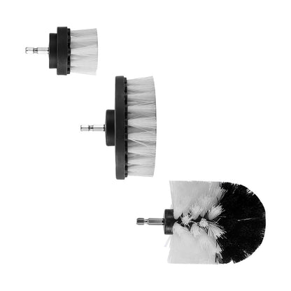 3-piece nylon drill brush scrubber set by Teal Simba, view 4