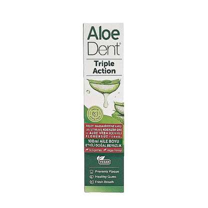 AloeDent Sensitive Gums Toothpaste with CoQ10 & Aloe Vera 100 ml by Beauty Care Bag