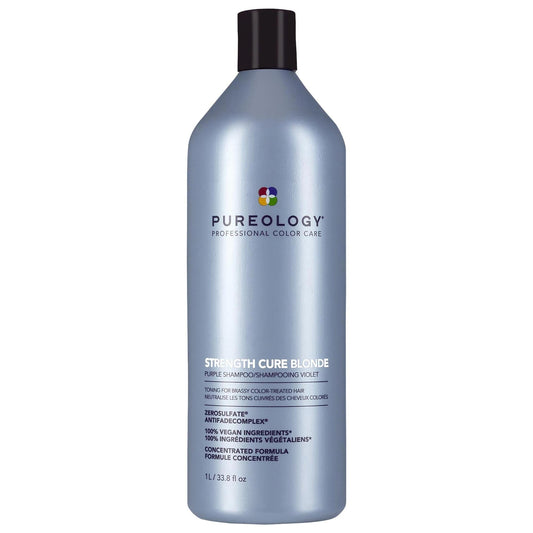 Strength Cure Blonde purple toning shampoo
