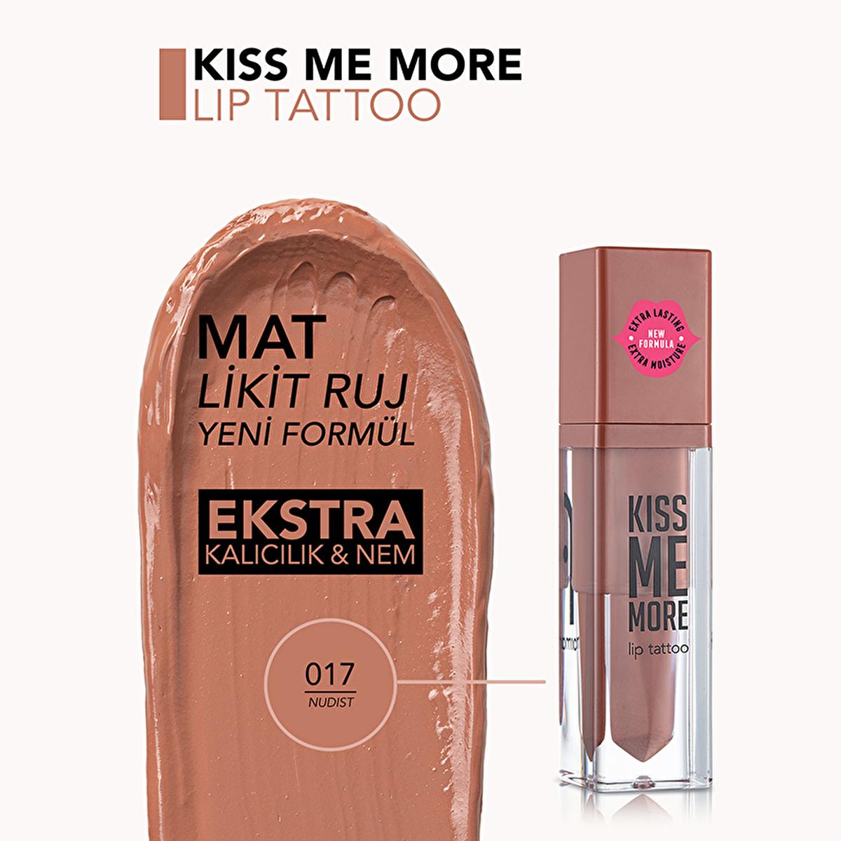 Flormar Kiss Me More matte lipstick – view 2