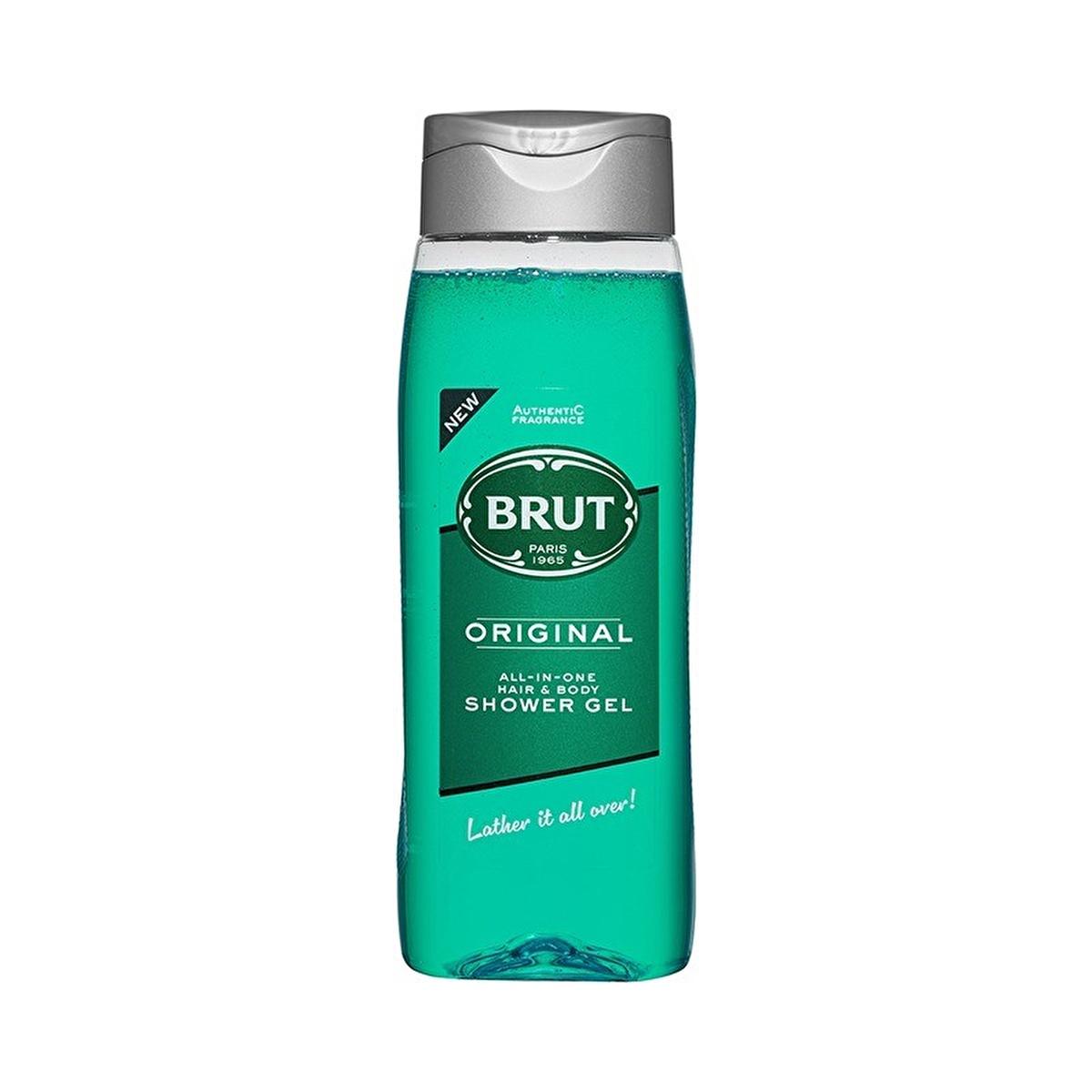 Brut Original: Classic Fragrance Men's Shower Gel - Long-Lasting Masculine Scent, Moisturizing, 500 ml (16.9 fl oz) by Beauty Care Bag