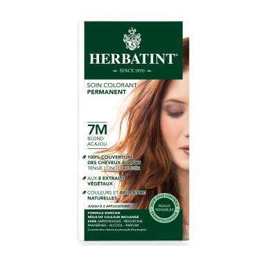 Herbatint 7M Mahogany Blonde Hair Dye: Natural, Ammonia & Paraben-Free Plant-Based Coloring Kit for Sensitive Scalp by Beauty Care Bag